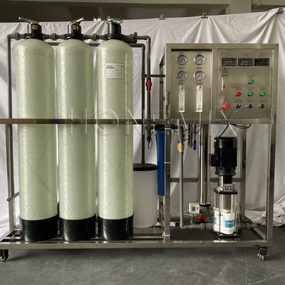 Planta de tratamiento de agua de una etapa RO FRP de ósmosis inversa