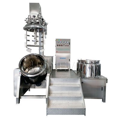 Calentamiento Emulsionador eléctrico Cosmética Mezclador homogeneizador al vacío