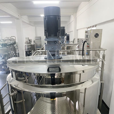 Máquina para mezclar líquidos con detergente de 1000L Máquina para mezclar líquidos con homogeneizador de calefacción eléctrica
