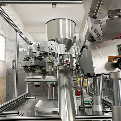 Máquinas de llenado de tubos de aluminio metálico Máquina automática de llenado de ungüentos