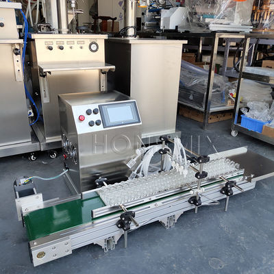 Máquina automática de llenado de botellas de vidrio de vial pequeño de 10 ml de acero inoxidable