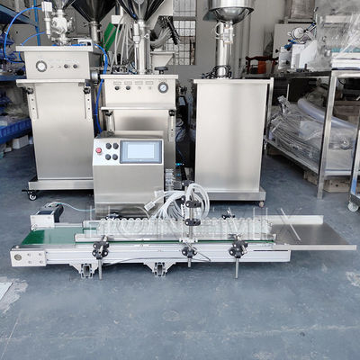 Máquina automática de llenado de botellas de vidrio de vial pequeño de 10 ml de acero inoxidable
