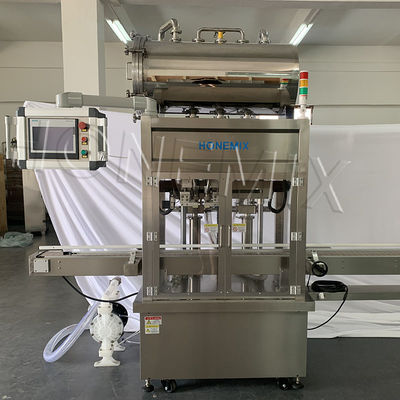 Máquina de atornillado automática de la línea de llenado de lociones para el cuerpo