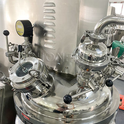 Hómogenizador al vacío mezclador emulsionador 4KW mezclador de crema corporal