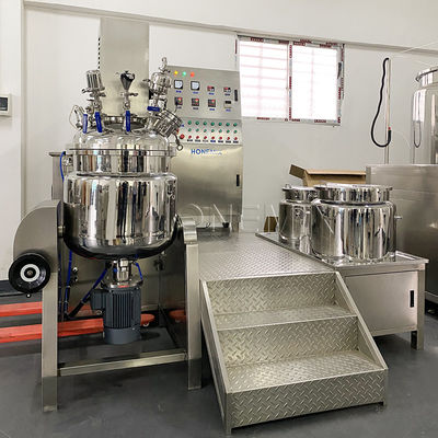 Máquina de mezcla de emulsificación al vacío versátil