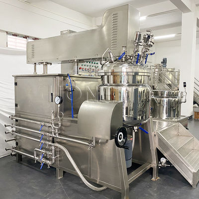 Máquina de mezcla de emulsificación al vacío versátil
