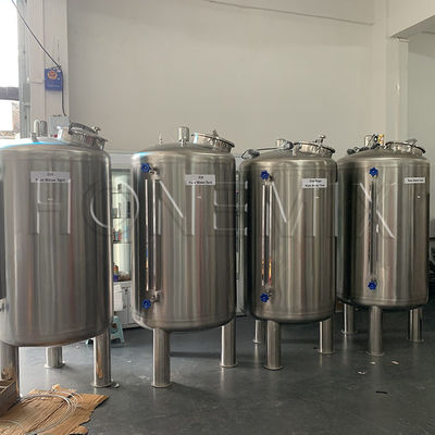 Instalación de tratamiento de agua RO de dos etapas Filtro de purificación por ósmosis inversa 380V