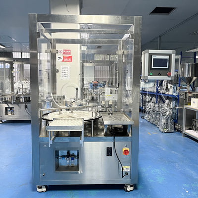 Botella de ampolla Monobloque máquina de llenado y sellado automática de una sola cabeza