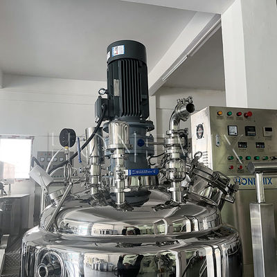 De espuma de vacío emulsionante mezclador homogeneizador tanque para la pasta de champú