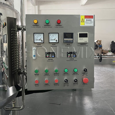 300L mezclador emulsionante de vacío de alta cizalladura móvil para ungüento de caldera
