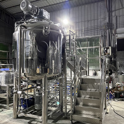 Máquina de mezclas de cremas cosméticas al vacío mezcladora homogeneizadora mezcladora emulsionadora