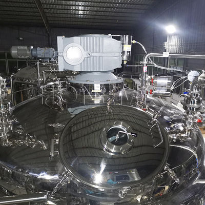 Máquina de mezclas de cremas cosméticas al vacío mezcladora homogeneizadora mezcladora emulsionadora