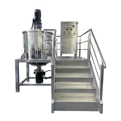 Máquina para mezclar líquidos de detergentes de 100L-5000L, mezcladora homogeneizadora de una sola capa