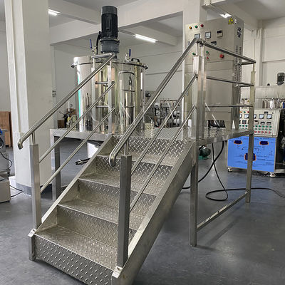 Máquina para mezclar líquidos de detergentes de 100L-5000L, mezcladora homogeneizadora de una sola capa