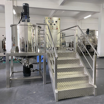 Máquina para mezclar líquidos de detergentes de 100L-5000L, mezcladora homogeneizadora de una sola capa