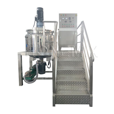 Máquina para hacer jabón líquido pequeño 300L máquina de mezclar champú con agitador