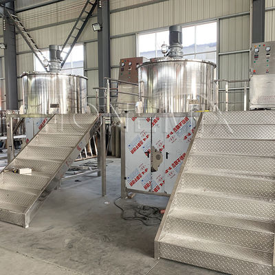Máquina de mezcla de líquidos de detergentes químicos mezcladora de alta cizalladura industrial homogeneizadora