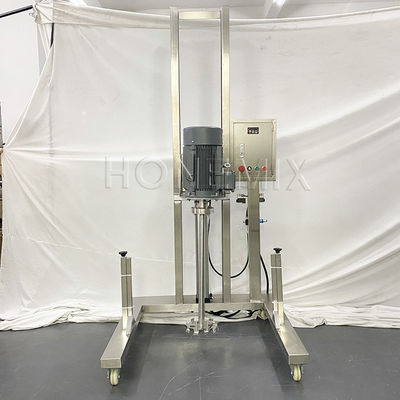 Máquina portátil de mezcla de líquidos de detergentes Mezcladora industrial de dispersión de alta velocidad