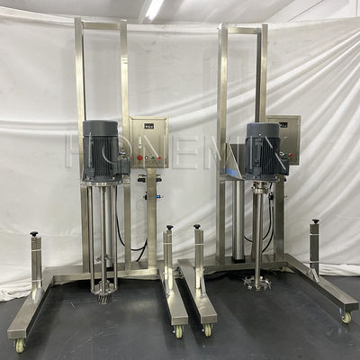 Máquina portátil de mezcla de líquidos de detergentes Mezcladora industrial de dispersión de alta velocidad