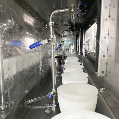 Equipo auxiliar rotativo 1.25KW Máquina de lavar botellas de doble línea