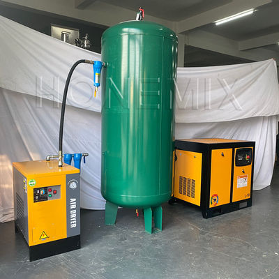 Equipo auxiliar potente 7.5KW / 10HP Conjunto de compresor de aire de tornillo