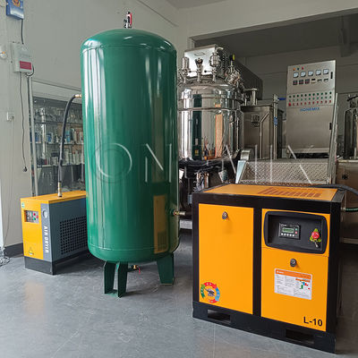 Equipo auxiliar potente 7.5KW / 10HP Conjunto de compresor de aire de tornillo