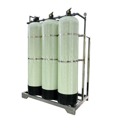 Instalación de tratamiento de agua de precisión RO Sistema de pretratamiento de agua de FRP 2000L