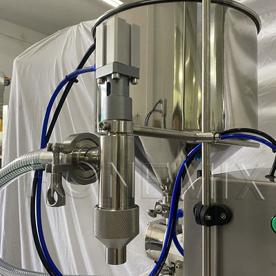 Máquina de llenado de bomba de rotor de control servo cosméticos Máquina de llenado industrial
