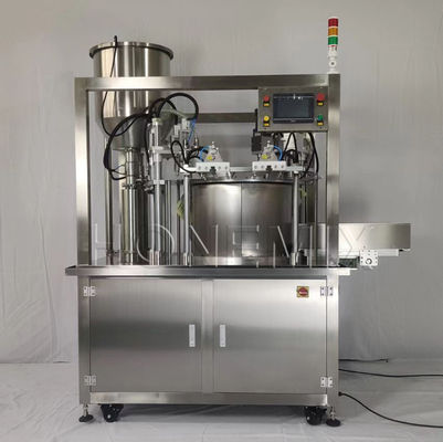 1Máquina de embalaje automática de.5KW de dos cabezas de llenado de tornillo