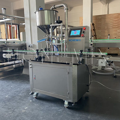 Máquina automática de llenado de crema de cabeza única 110V / 220V 50Hz para llenador de gel de ducha