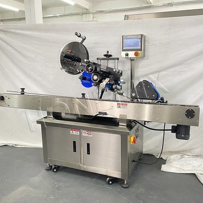 Máquina de etiquetado de frascos pequeños horizontal eléctrica automática 220V 50HZ
