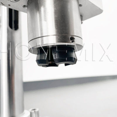 Máquina de recubrimiento semiautomática de frascos pequeños de acero inoxidable