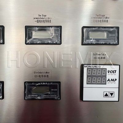 Industria de acero inoxidable Sistema de ósmosis inversa de dos etapas automático