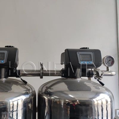Planta de tratamiento de agua por ósmosis inversa de dos etapas SUS304 con sistema EDI puro