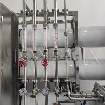 Planta de tratamiento de agua por ósmosis inversa de dos etapas SUS304 con sistema EDI puro