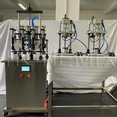 Máquina eléctrica para hacer perfumes Línea de llenado de perfumes semiautomática