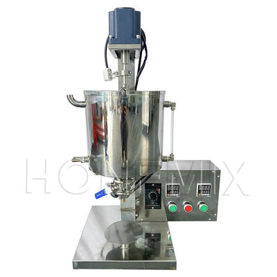 Máquina automática de lápiz labial de escritorio pequeño Máquina de llenado de chaqueta caliente