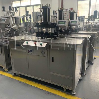 Máquina automática de prensa de polvo de sombra de ojos 380V / 50Hz de acero inoxidable