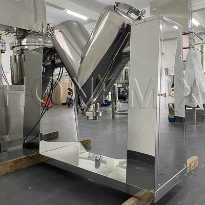 Máquina para mezclar polvo seco en forma de V SUS316L Mezclador de polvo de proteínas CE