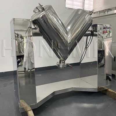 Máquina para mezclar polvo seco en forma de V SUS316L Mezclador de polvo de proteínas CE