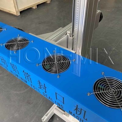 Potente máquina de embalaje automática 5000W sellador de tapa de botella de plástico