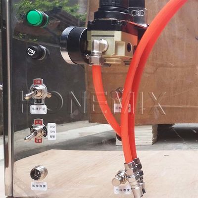 Máquina de llenado de maquillaje con crema espesa de máscara semiautomática