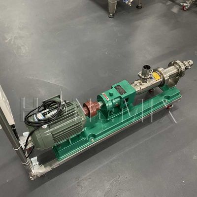 Equipo auxiliar de 380 V de transferencia de la bomba de tornillo de acero inoxidable