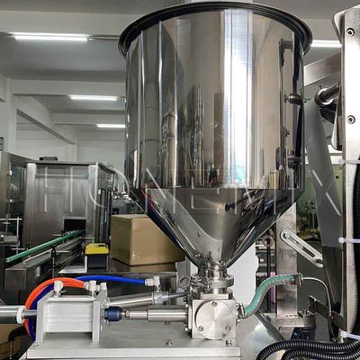 Saquete de crema para el cabello de llenado de embalaje sellador máquina de fecha de la impresora