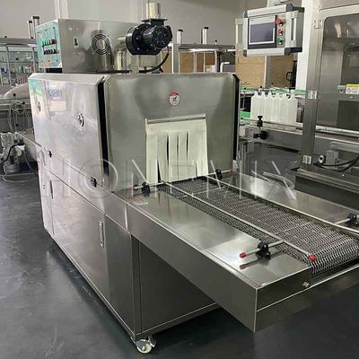 Máquina de encogimiento de película de caja de vapor Máquina de encogimiento de túnel de calor personalizada