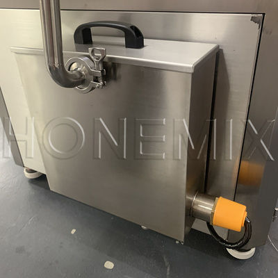 Máquina automática de llenado de crema calentada con dos boquillas de llenado
