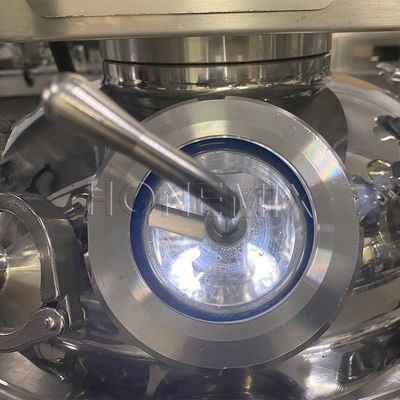Tipo de laboratorio máquina de mezcla de emulsificación al vacío acero inoxidable para cosméticos crema