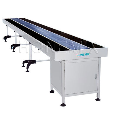 Equipo auxiliar de cosméticos de 1.5KW Cinturón transportador de raspador de cadena
