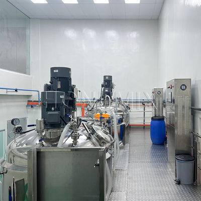 Máquina de fabricación de pasta de dientes de vacío para higiene