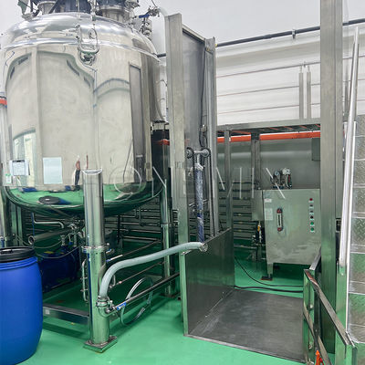 Máquina de fabricación de pasta de dientes de vacío para higiene